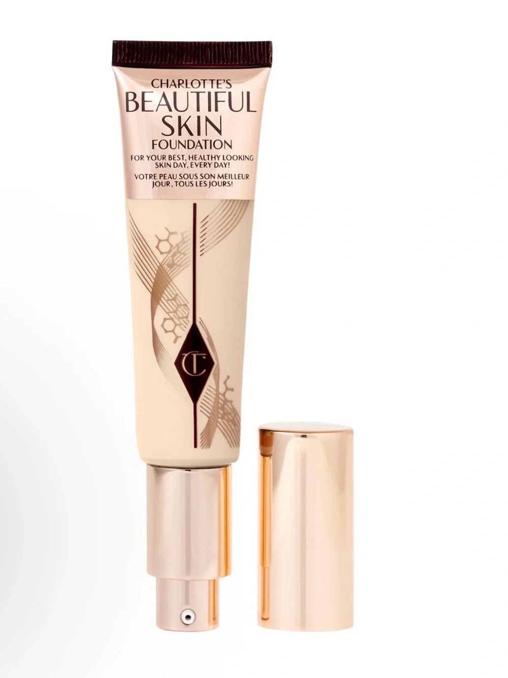 NEW CHARLOTTE TILBURY Beautiful Skin Medium Coverage Foundation 3C Cool